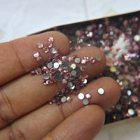 10/12SS Swarovski Flatbacks Light Rose Chaton Roses 2088 Made in Austria 72/144/720/1440 Pieces Nail art decoration