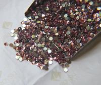 10/12SS Swarovski Flatbacks Light Rose Chaton Roses 2088 Made in Austria 72/144/720/1440 Pieces Nail art decoration