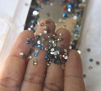 12SS Swarovski Flatbacks in Mix Colors Chaton Roses 2088 (3.2mm) Made in Austria 72/144/720/1440 Pieces Nail art decoration