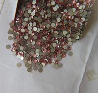 10/12SS Swarovski Flatbacks Light Rose Chaton Roses 2088 Made in Austria 72/144/720/1440 Pieces Nail art decoration