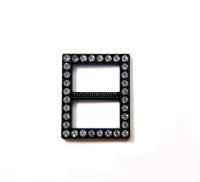 Swarovski Buckle - Clear/Black, rectangle clothing accessories, tailoring, belts, embellishments, wedding decorations, crafts supplies