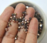 Swarovski (4mm) Crystal Rose Gold Bicones RARE Beads  36/72/144/432/720 Pieces PREMIUM beads, jewelry making, couture embellishments