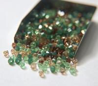 3/4 mm Persian Treasure  Designer Mixes Swarovski Bicone beads 36/72/144/432/720 Pieces loose beads mix beads, embroidery materials, decor