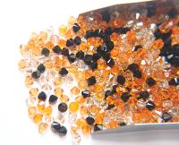4mm Halloween Designer Mixes Swarovski Bicone beads 36/72/144/432/720 Pieces loose beads, mix beads, embroidery materials, craft supplies