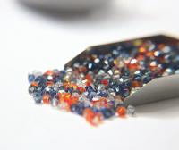 4mm Blue Tangerine Designer Mixes Swarovski Bicone beads 36/72/144/432/720 Pieces loose beads, mix beads, embroidery materials, craft