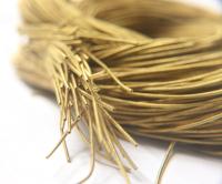 Brass Metallic French Wire, Bullion Wire, Gimp Wire 50/100/200/400 Grams embroidery threads, jewelry making