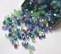 4mm Monet&#39;s Garden Designer Mixes Swarovski Bicone beads 36/72/144/432/720 Pieces loose beads mix beads, embroidery materials, vintage find