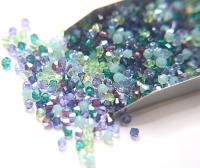4mm Monet&#39;s Garden Designer Mixes Swarovski Bicone beads 36/72/144/432/720 Pieces loose beads mix beads, embroidery materials, vintage find