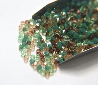 3/4 mm Persian Treasure  Designer Mixes Swarovski Bicone beads 36/72/144/432/720 Pieces loose beads mix beads, embroidery materials, decor