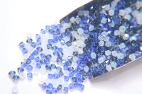 3/4 mm Denim Blue Designer Mixes Swarovski Bicone beads 36/72/144/432/720 Pieces loose beads, mix beads, embroidery materials, craft supply