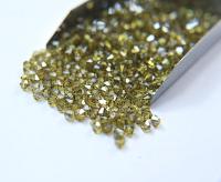 4mm Khaki Satin Swarovski Bicone Cuts Beads 36/72/144/432/720 Pieces jewelry making, loose beads