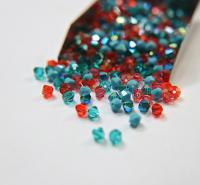 5mm Juliet Designer Mixes Swarovski Bicone beads 12/36/72/144/432/720 Pieces jewelry making, embroidery materials, mix beads, craft supply