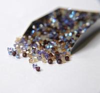 3/4mm Columbine Designer Mixes Swarovski Bicone beads 36/72/144/432/720 Pieces loose beads, mix beads, embroidery materials, craft supplies