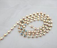 12SS Swarovski Rhinestone Chain in Crystal AB 3mm 0.5/1/2/5 Meters Wedding Bridal Supplies|Jewelry Making|Decoration, strass chains, rare