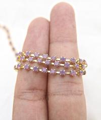 12SS Swarovski Vintage Rhinestone Chain in Cyclamen Opal (398) 3mm 0.5/1/2/5 Mtrs Wedding Bridal Supplies|Jewelry Making|Decoration vintage