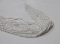 11/0 Czech Seed Bead Chalkwhite Opaque Luster 1/5/25/25/50/100 Full hanks Preciosa Ornella loose beads, mix bead, embroidery materials