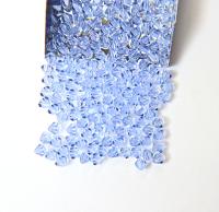 3mm Light Sapphire Swarovski Bicone beads 36/72/144/432/720 Pieces crystal beads, wedding decorations, jewelry making, rare craft supply