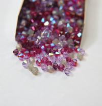 5mm Perry Designer Mixes Swarovski Bicone beads 12/36/72/144/432/720 Pieces jewelry making, embroidery materials, mix beads, craft supply