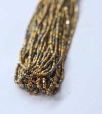 13/0 Hanks Charlotte Cut Beads Metallic Gold Patina 1/5/25/50/100 Hanks 2.0mm jewellery rare glass beads, jewelry supply, findings, craft