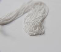 11/0 Czech Seed Bead Chalkwhite Opaque Luster 1/5/25/25/50/100 Full hanks Preciosa Ornella loose beads, mix bead, embroidery materials