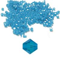 6mm Caribbean Blue Opal Swarovski Bicone beads 6/72/144/288 Pieces (394) VINTAGE SWAROVSKI, jewelry making, embroidery materials