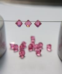 6mm Swarovski Elements 6301 Top Drilled Bicone Pendants 6/12/36/72/144 Pieces, jewelry making, vintage findings, Premium Materials