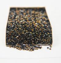13/0 Charlotte Cut Beads Patina Jet Black Bronze Gold 5/10/20/50/250/500 Grams PREMIUM MATERIALS