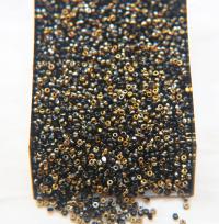 13/0 Charlotte Cut Beads Patina Jet Black Bronze Gold 5/10/20/50/250/500 Grams PREMIUM MATERIALS