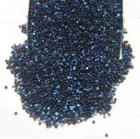13/0 Charlotte Cut Beads Patina Jet Black Aurore Boreale 5/10/20/50/250/500 Grams PREMIUM MATERIALS