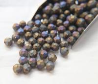 8mm Vintage Swarovski Elements Crystal Matt deco Beads (8 Colors) 6/12/36/72/144 Pieces, jewelry making, vintage findings, Premium Materials