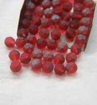8mm Vintage Swarovski Elements Crystal Matt deco Beads (8 Colors) 6/12/36/72/144 Pieces, jewelry making, vintage findings, Premium Materials