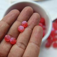 8mm Vintage Swarovski Elements Crystal Matt deco Beads (8 Colors) 6/12/36/72/144 Pieces, jewelry making, vintage findings, Premium Materials
