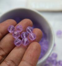 8mm Vintage Swarovski Elements Crystal Matt deco Beads (8 Colors) 6/12/36/72/144 Pieces, jewelry making, vintage findings, Premium Materials