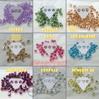 6mm Swarovski Elements 6301 Top Drilled Bicone Pendants 6/12/36/72/144 Pieces, jewelry making, vintage findings, Premium Materials