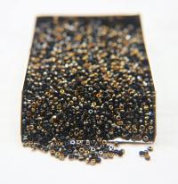 13/0 Charlotte Cut Beads Patina Jet Black Bronze Gold 5/10/20/50/250/500 Grams PREMIUM MATERIALS