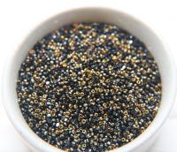 13/0 Charlotte Cut Beads Patina Jet Black Bronze Gold 5/10/20/50/250/500 Grams PREMIUM MATERIALS