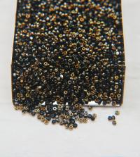 13/0 Charlotte Cut Beads Patina Jet Black Bronze Gold 5/10/20/50/250/500 Grams PREMIUM MATERIALS