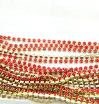 18PP Rhinestone Chain Swarovski vintage Matt 2.5 mm Wedding Bridal Supplies VINTAGE Jewelry Making decorations
