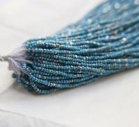 11/0 Hanks Charlotte Cut Beads Patina Opaque Turquoise Silver 1/5/25/50/100 Hanks PREMIUM SEED BEADS