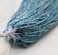 11/0 Hanks Charlotte Cut Beads Patina Opaque Turquoise Silver 1/5/25/50/100 Hanks PREMIUM SEED BEADS