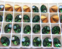 60 ss Swarovski Vintage Rhinestones Foiled 2/6/24/72 pieces (4 colors)