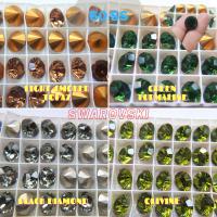 60 ss Swarovski Vintage Rhinestones Foiled 2/6/24/72 pieces (4 colors)