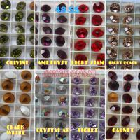 48 ss Swarovski Vintage Rhinestones Foiled 2/6/24/72 pieces (8 colors)