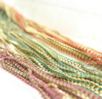 18PP Rhinestone Chain Swarovski vintage Matt 2.5 mm Wedding Bridal Supplies VINTAGE Jewelry Making decorations