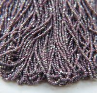 13/0 Charlotte Cut Beads Patina Opaque Light Purple Silver 5/10/20/50/250/500 Grams glass beads, jewelry supply, findings, rare craft supply