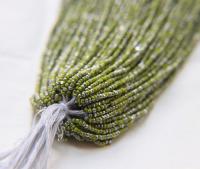 11/0 Hanks Charlotte Cut Beads Patina Opaque Olivine Silver 1/5/25/50/100 Hanks PREMIUM SEED BEADS