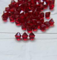 8mm Swarovski Elements 6301 Top Drilled Bicone Pendants 6/24/72/144 Pieces, jewelry making, vintage findings, Premium Materials