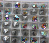 48 ss Swarovski Vintage Rhinestones Foiled 2/6/24/72 pieces (8 colors)