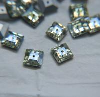 10mm Swarovski 3400 Square Lochrosen (3400) - 5 Colors 2/4/24/72/144 Pieces PREMIUM Materials