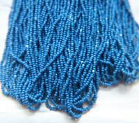 11/0 Charlotte true Cut Beads 2 MM Teal Blue Opaque 1/5/25/50/100 Hanks PREMIUM SEED Beads, bracelet beads, tassel beads